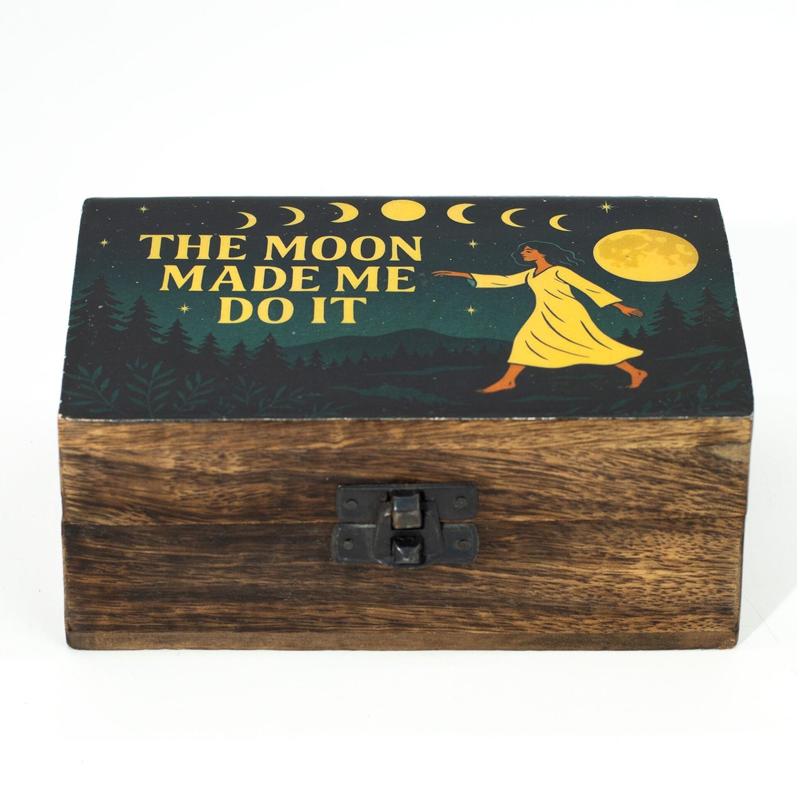 Caja esmaltada mediana - La luna me obligó a hacerlo - Imagen 4