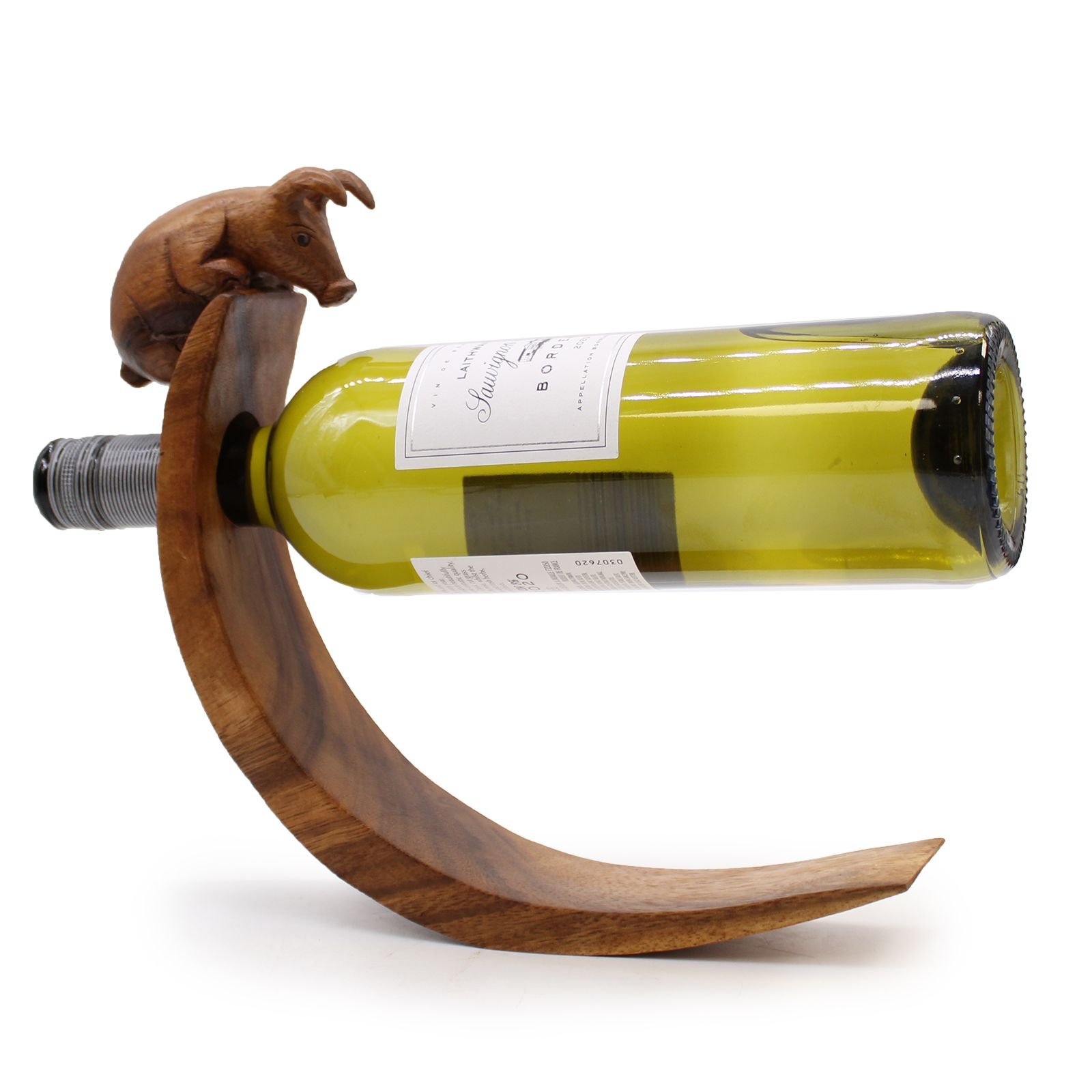 Soporte de Botellas de Vino - cerdo - Imagen 2