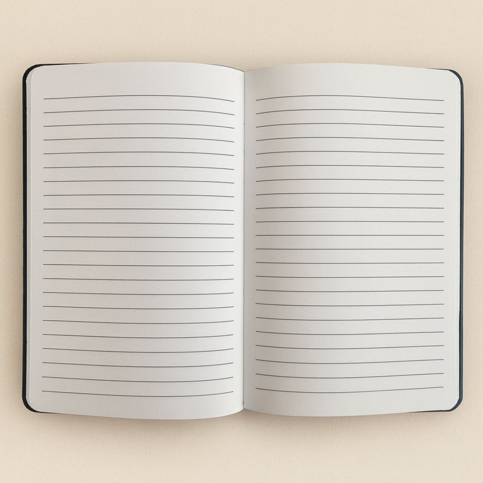 Cuaderno de terciopelo verde oscuro - 80 páginas - Haz que suceda