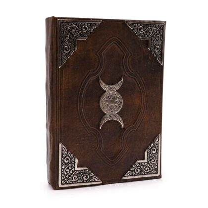Libro Marrón - Decoracion triple luna y bordes de zinc
