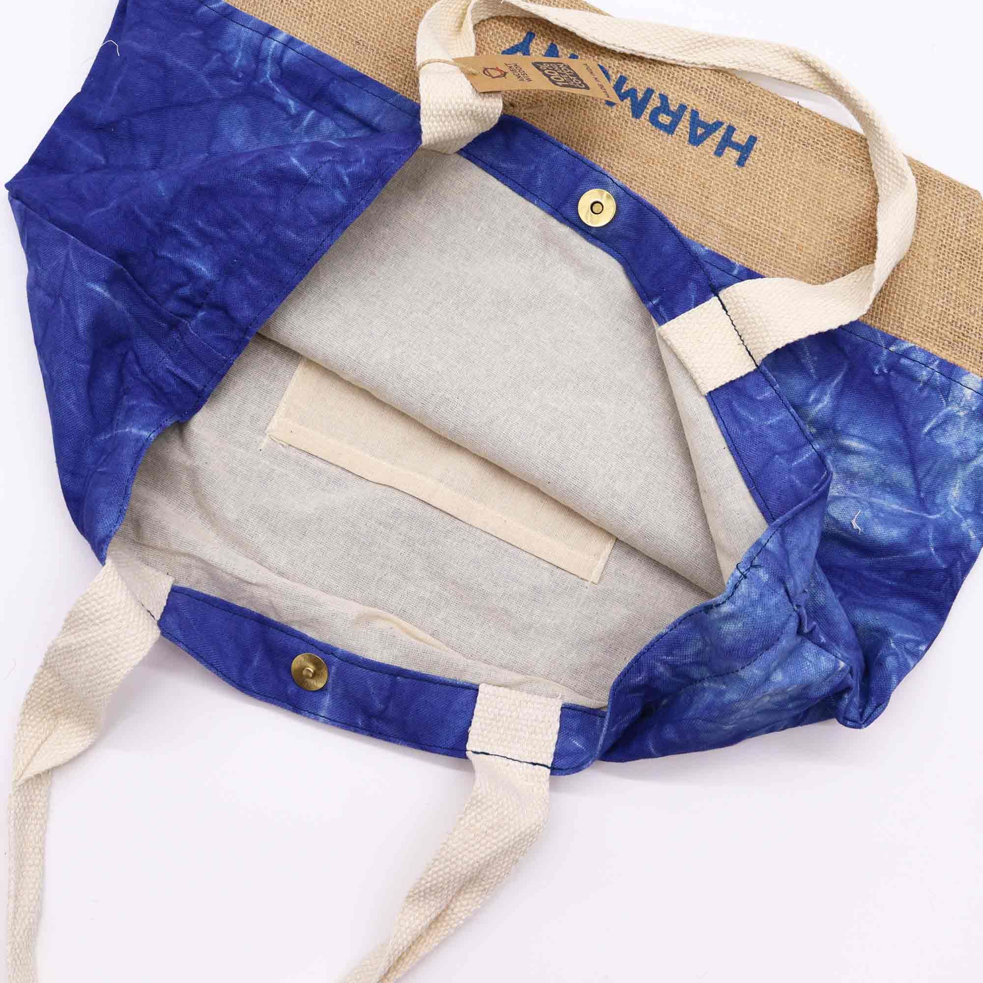 Bolsa All Natural - Azul - Mandala - Harmony - Imagen 3