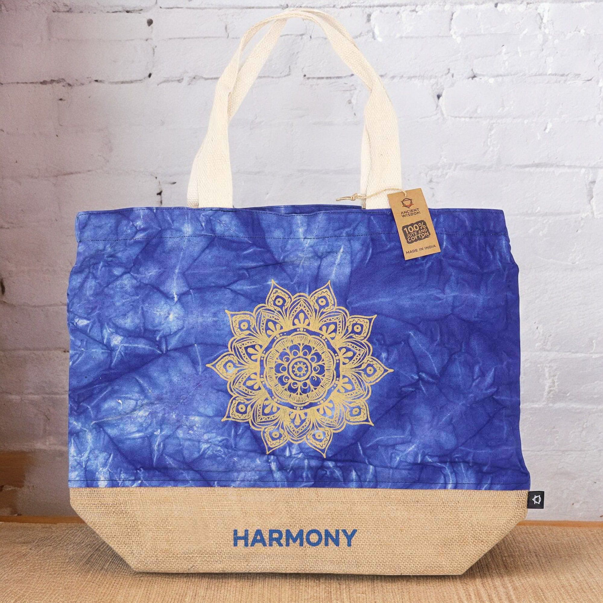 Bolsa All Natural - Azul - Mandala - Harmony - Imagen 2