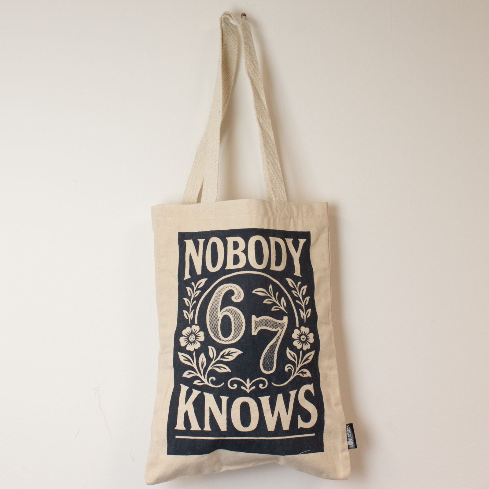 Bolso Tote «Nomad Sari Iconic Toni» – Modelo Nobody Knows 67 – Algodón Natural de 10 Oz - Imagen 3