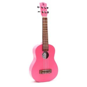 Ukelele Artesanal - Rosa Brillante (4 Cuerdas)