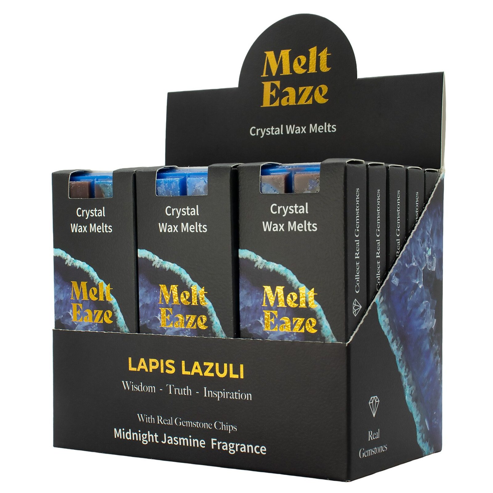 Pastillas de Cera Perfumada MeltEaze 50 g - Lapis Night - Jazmín de Medianoche - Imagen 4