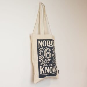 Nomad Sari Iconic Toni Bolso Tote - Nobody Knows 67 - Natural 10oz