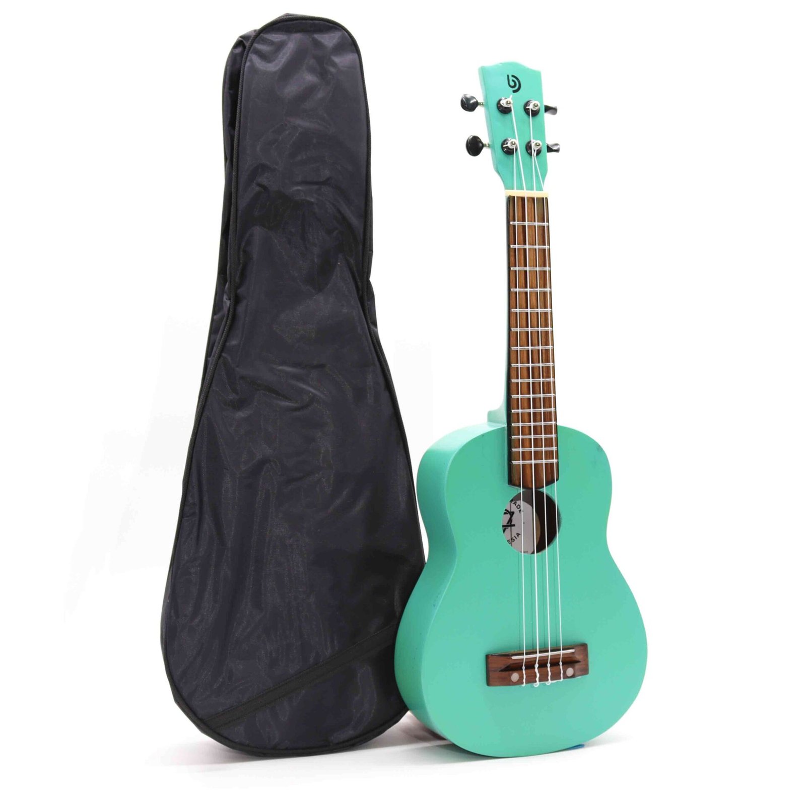 Ukelele Artesanal - Acabado Turquesa (4 Cuerdas) - Imagen 3