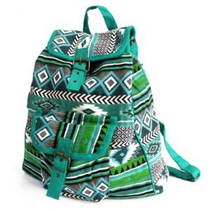 Mochila Jacquard Teal