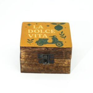 Pequeña caja esmaltada - La Dolce Vita