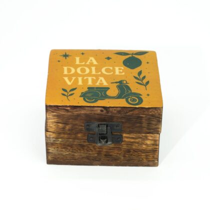 Caja esmaltada pequeña- La Dolce Vita