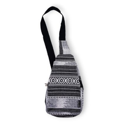 Bolso bandolera de Jacquard Natural - Caravana Urbana