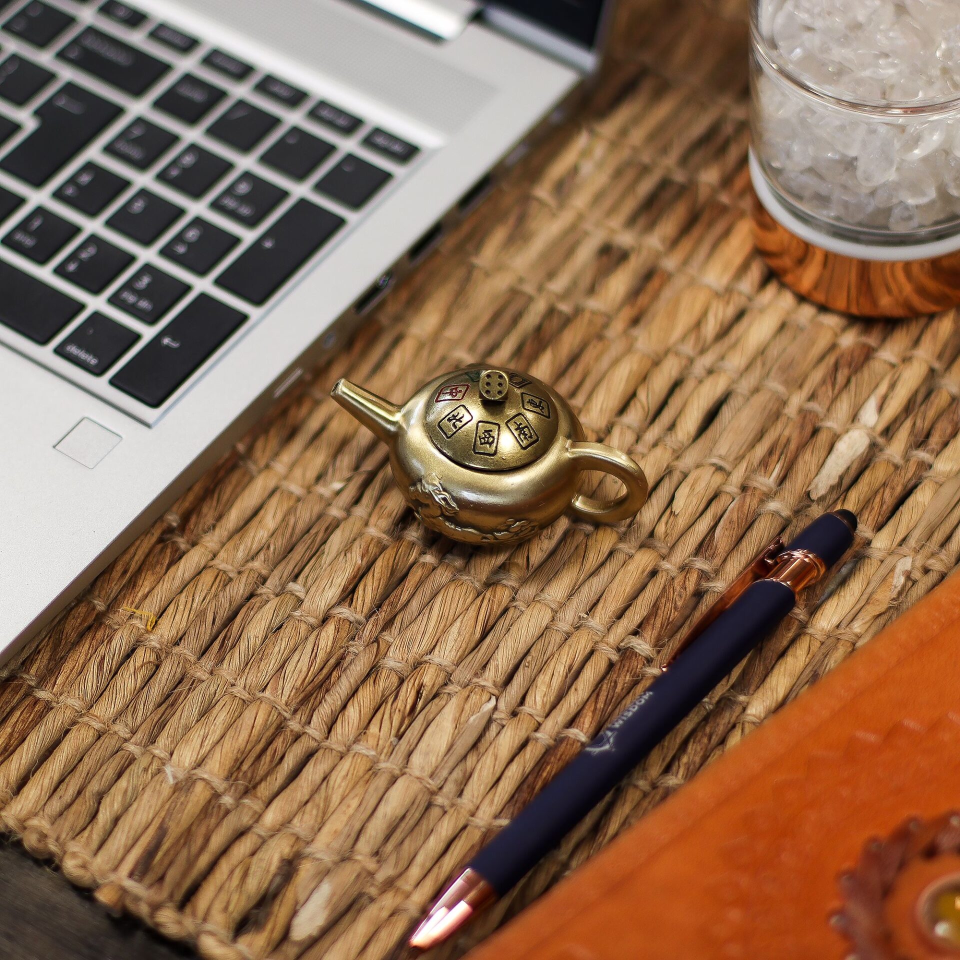 Tetera de la suerte con giro de dados - Fortuna del Feng Shui - Imagen 5