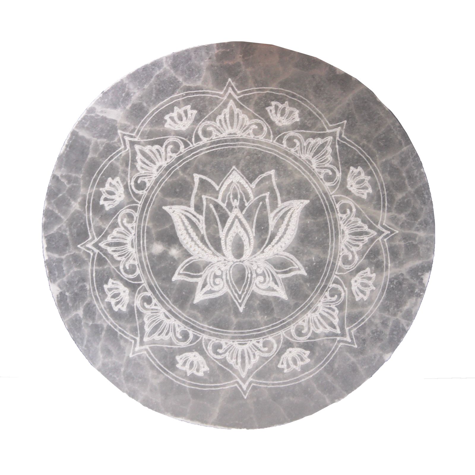 Placa de Carga Mediana 10cm - Lotus Mandala