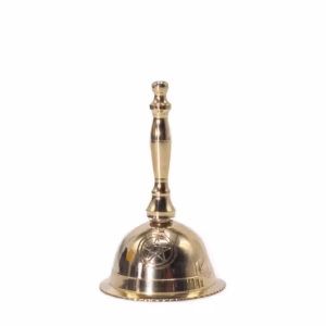 Campana de latón para altar - Penta Moon - Pequeña