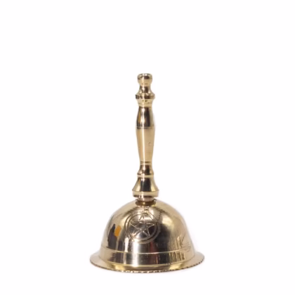 Campana de latón para altar - Penta Moon - Pequeña