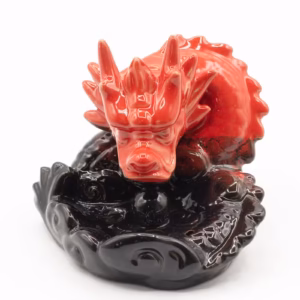 Quemador de incienso reflujo - Dragón Rojo