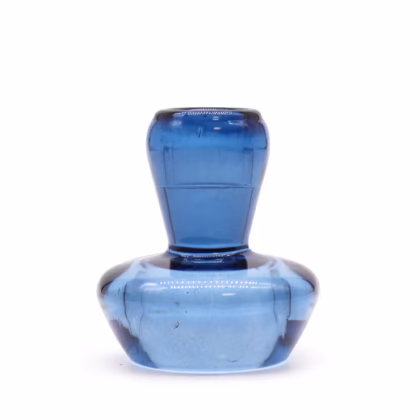 Portavelas reversible vela bujía/vela de té - Azul real