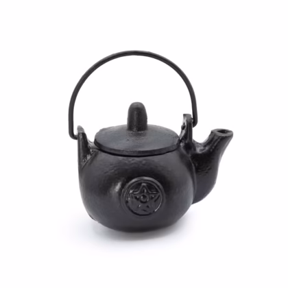 Pequeña olla ritual de hierro fundido - Pentágono 8x8x10 cm