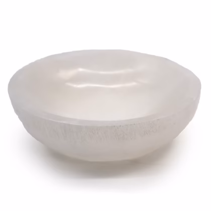 Cuenco Redondo de selenita - 15cm