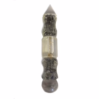 Orgonita-Agua- 14 cm tallada con Cobre y Gemas