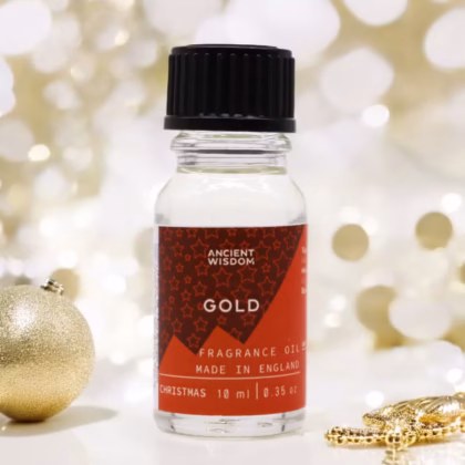Aceite de Fragancia 10ml - Oro (navidad)
