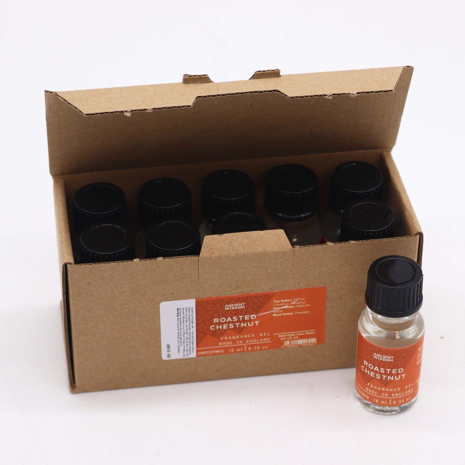 Aceite de Fragancia 10 ml - Castañas Asadas - Imagen 3