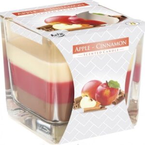 Vela Aromática Arcoíris - Manzana y Canela