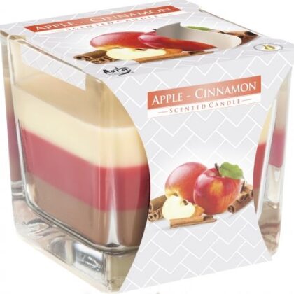 Vela Aromática Arcoíris - Manzana y Canela