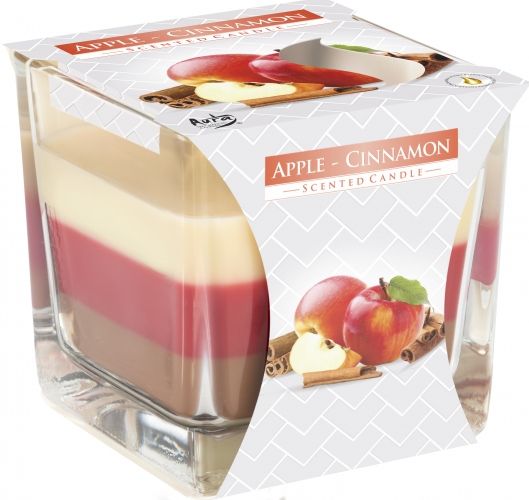 Vela Aromática Arcoíris - Manzana y Canela