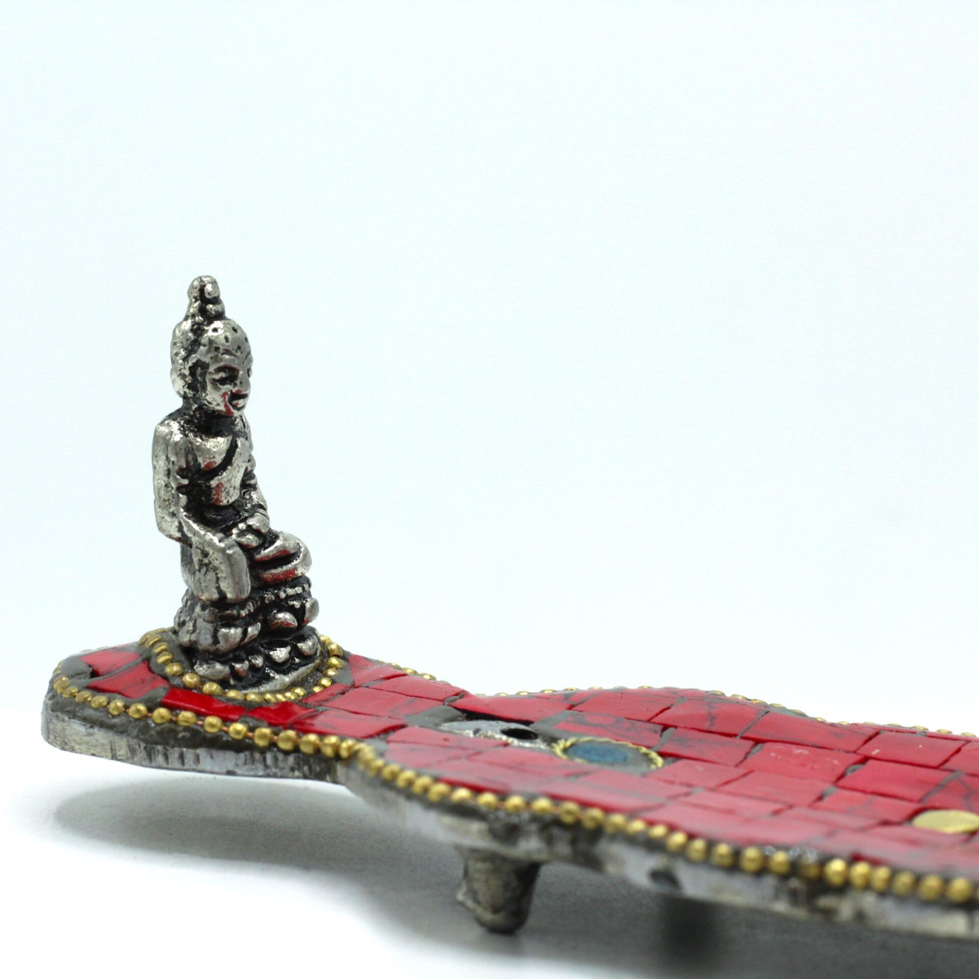 Porta-incienso Tibetano Daga Larga Buda - Imagen 3