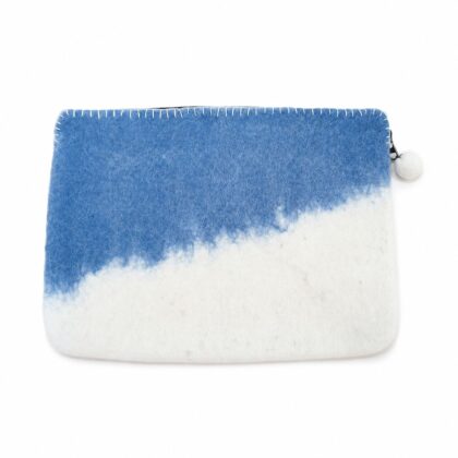 Funda de fieltro para portátil (hasta 14") - Horizonte Azul