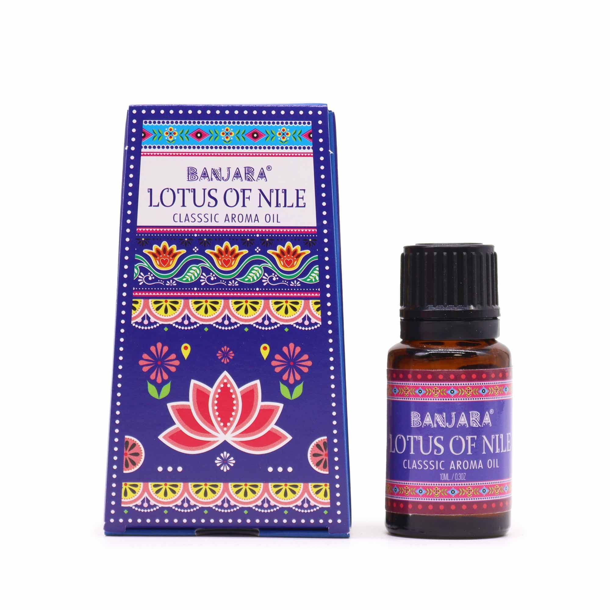 Aceite con fragancia de la India Banjara 10ml - Loto del Nilo - Imagen 2