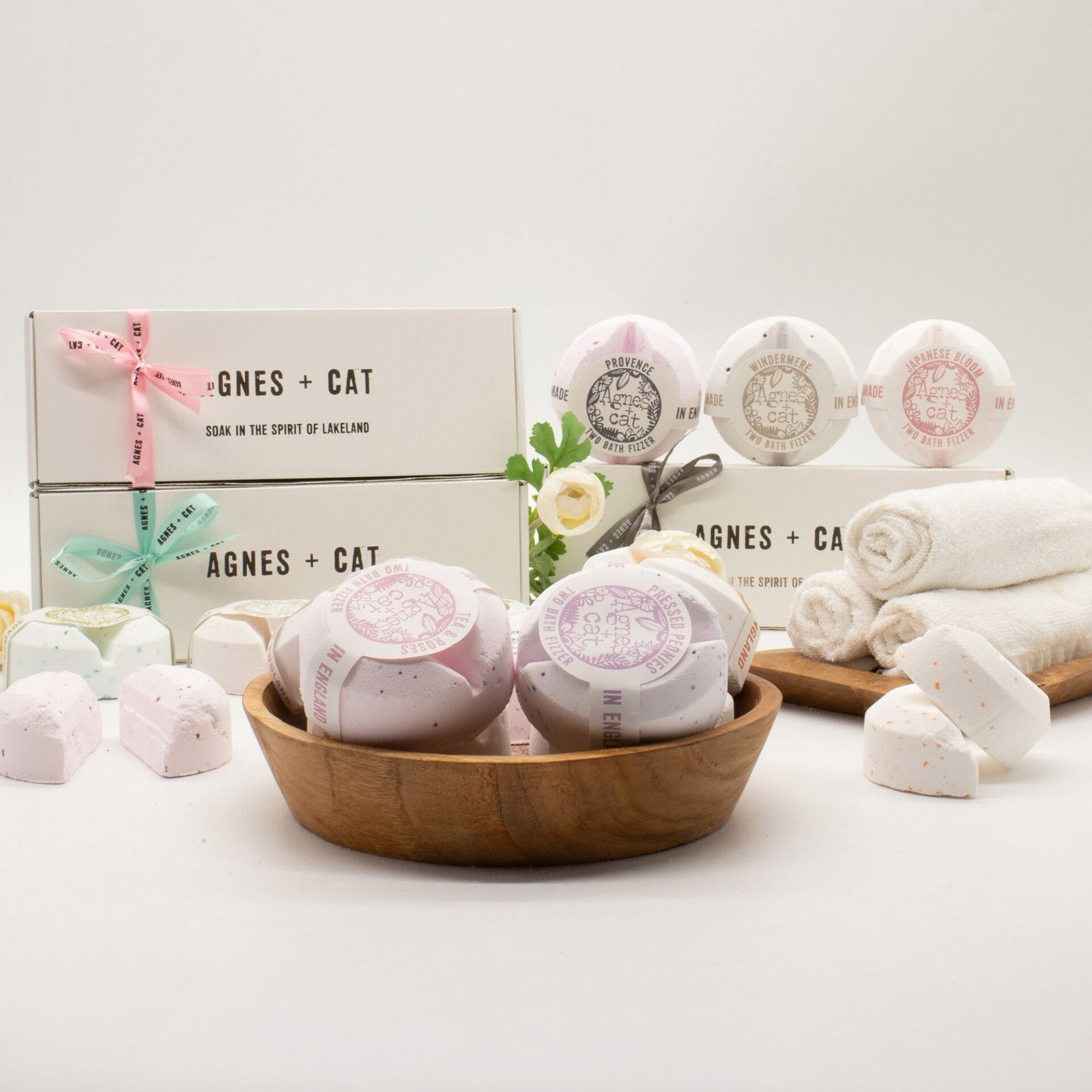 Agnes + Cat Set de regalo de bombas de baño Jardín Secreto - Imagen 6