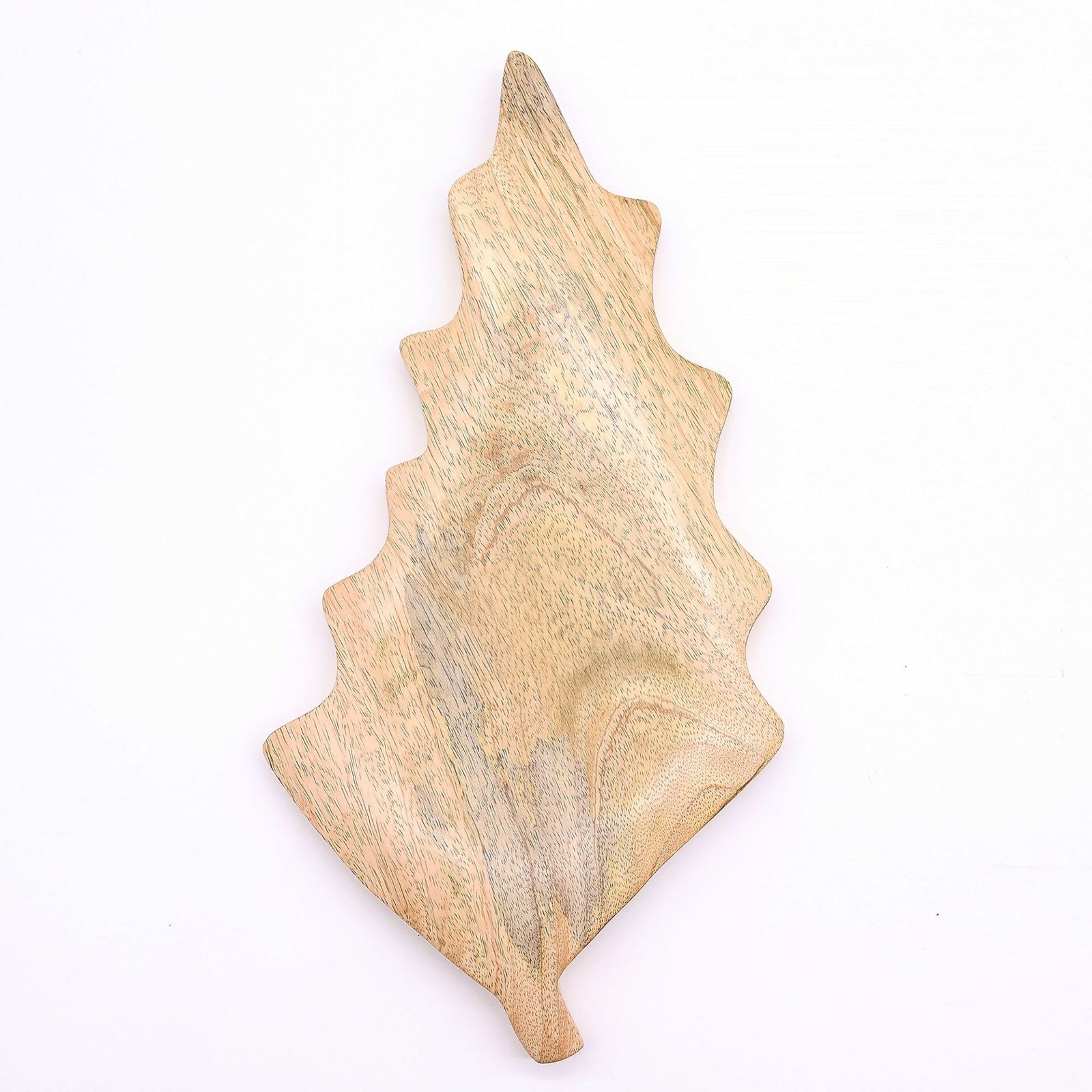 Perdido en el Bosque - Tazón de madera con hoja esmaltada - 33x17cm - Imagen 2
