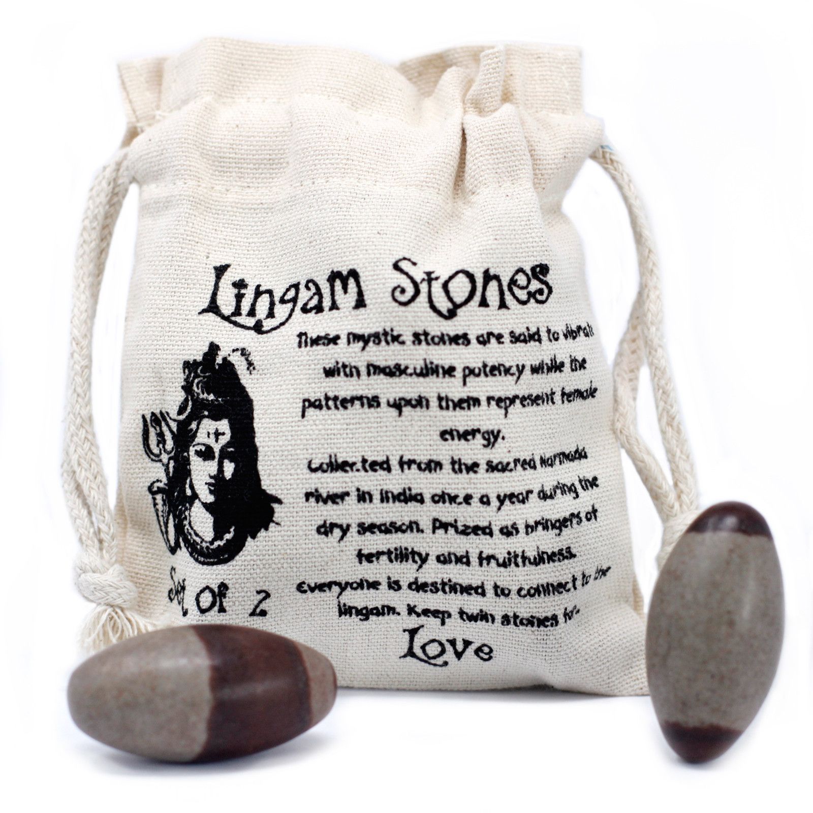 Piedra Shiva Lingam de 5 cm. - 2 piedras - Imagen 4