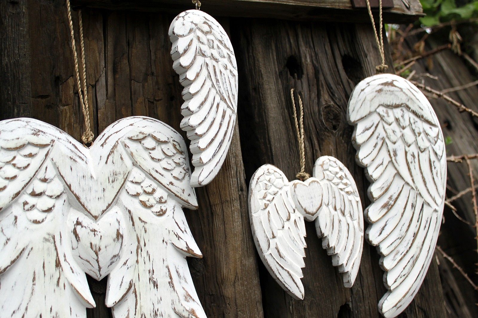 Ala de ángel hecha a mano - 18 cm. - Imagen 5