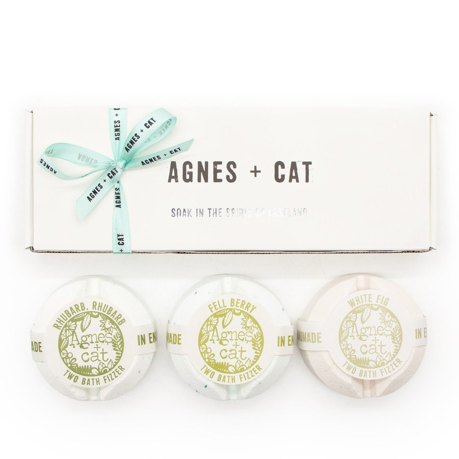 Conjunto regalo de pastillas efervescentes para baño Agnes + Cat con aroma a bayas y higo - Imagen 3