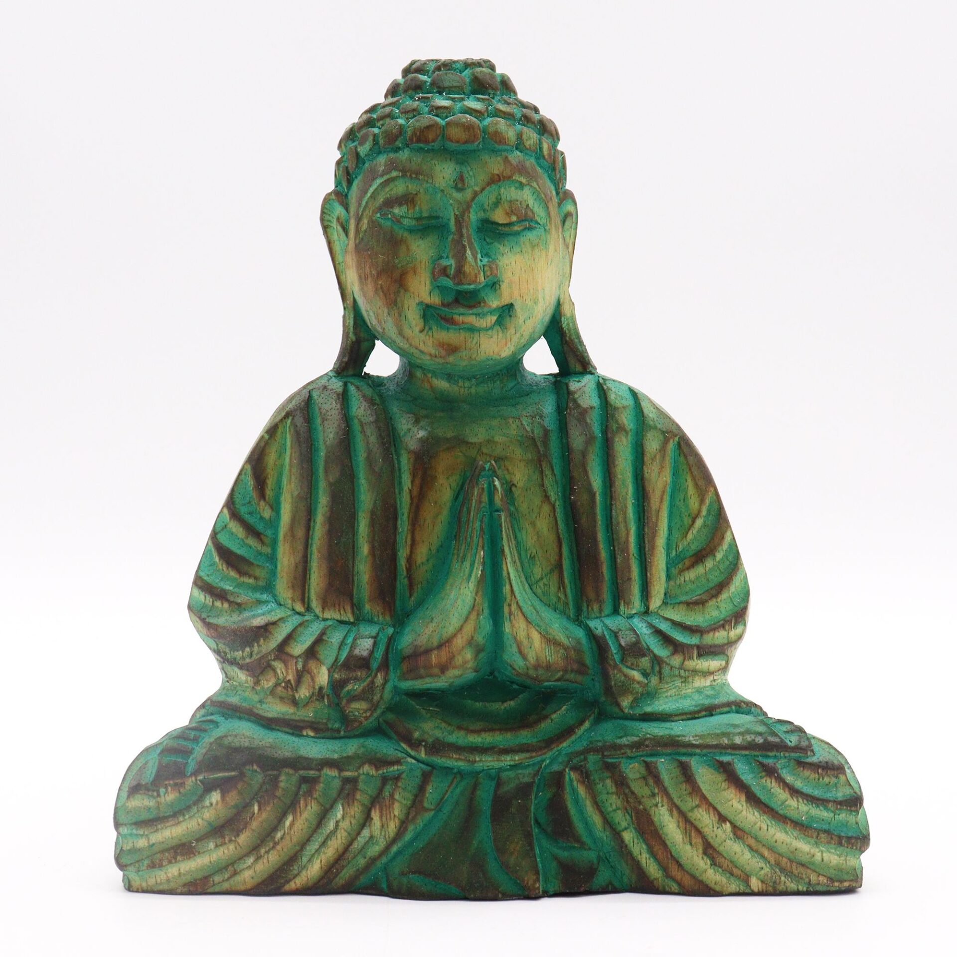 Set Feng Shui: Buda y Mandala Flor de Loto Verde Sanación - Imagen 4