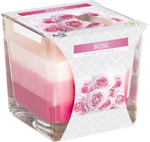 Vela Aromática Arcoíris - Rosa