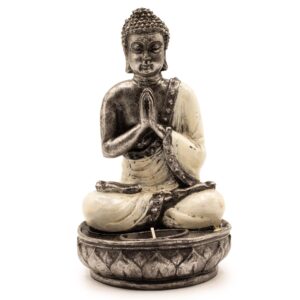 Buddha Porta Vela- Blanco
