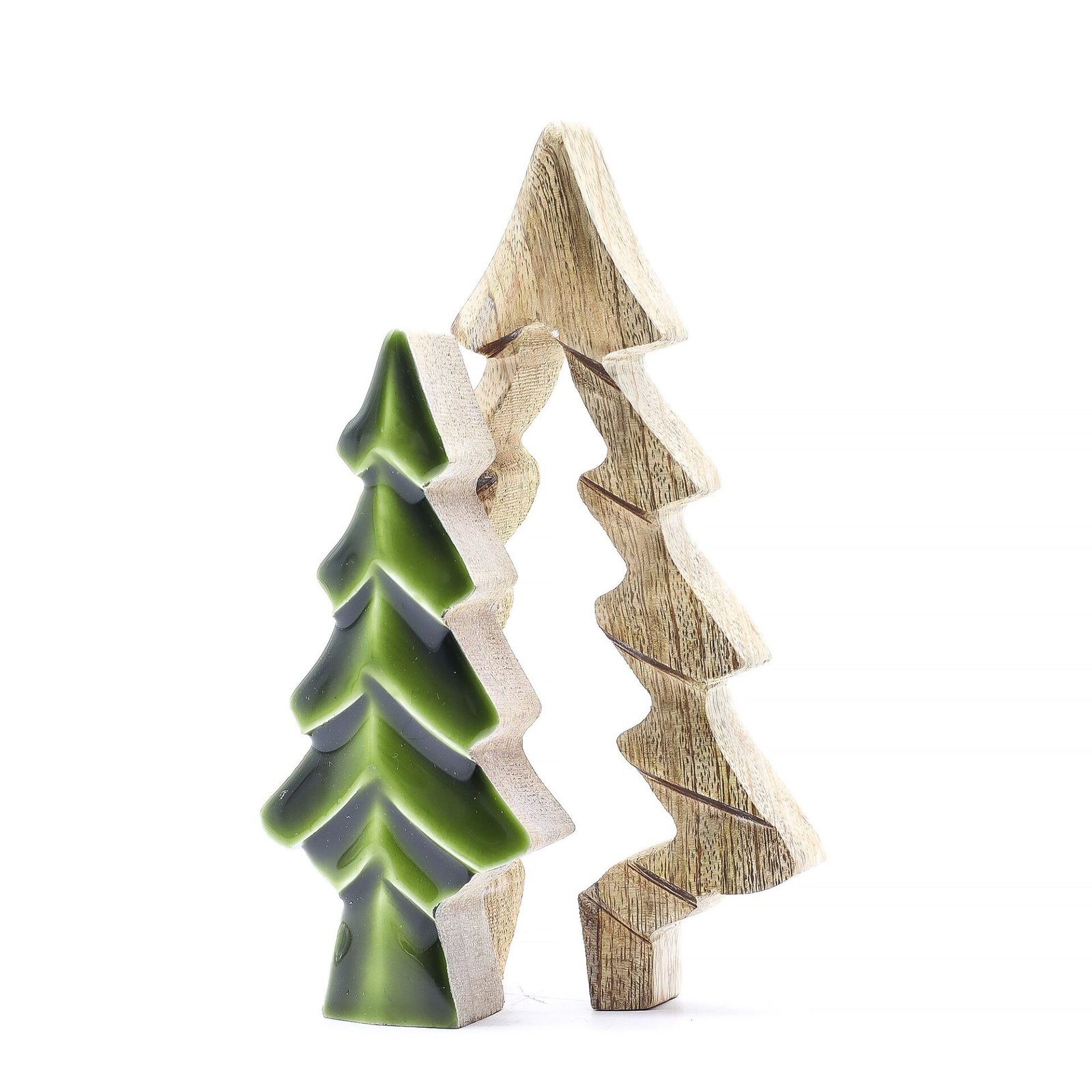 Perdido en el Bosque - Decoración de madera con un pequeño árbol dentro de un árbol - 15x10 cm - Imagen 7