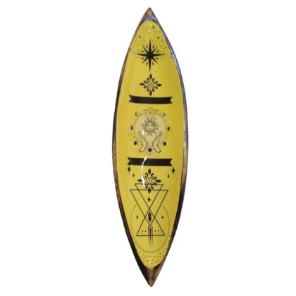 Cuenco de incienso esmaltado - madera de mango - Mano y sol 29 cm.