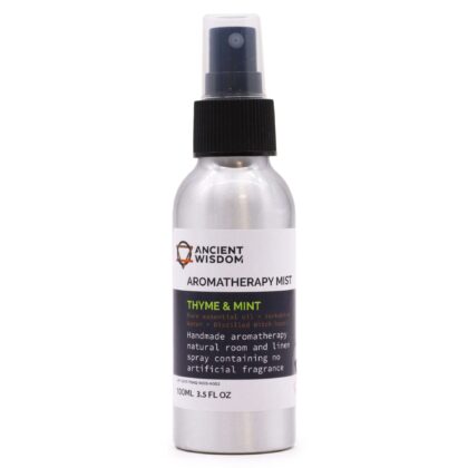 Bruma de Aceite Esencial - Tomillo & Menta - 100 ml.