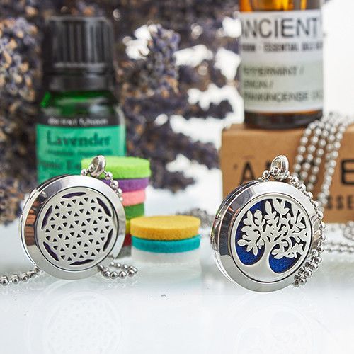 Pulsera difusor de Aromaterapia - Árbol de la Vida - 20mm - Imagen 2