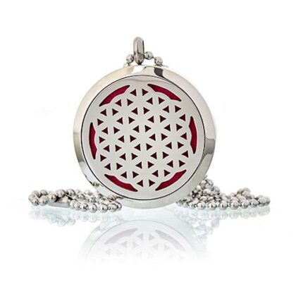 Collar difusor de aromaterapia - Flor de la Vida 30mm