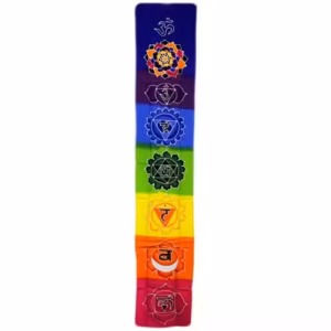 Banner vertical Chakra - Arco iris 183x35 cm.