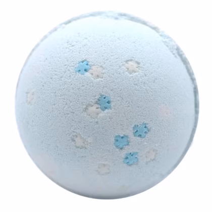 2 Bombas de baño de copo de nieve - Arándanos