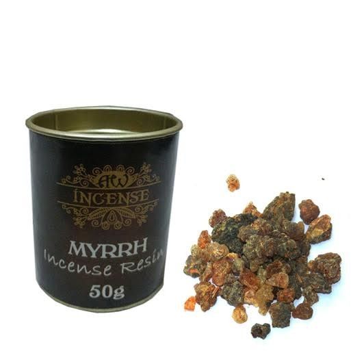 Incienso en Resina de Mirra (Lata 50g) - Imagen 3