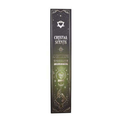 Incienso Purificador con Cristales – Chocolate Smudge & Aventurina (Crystal Scents)