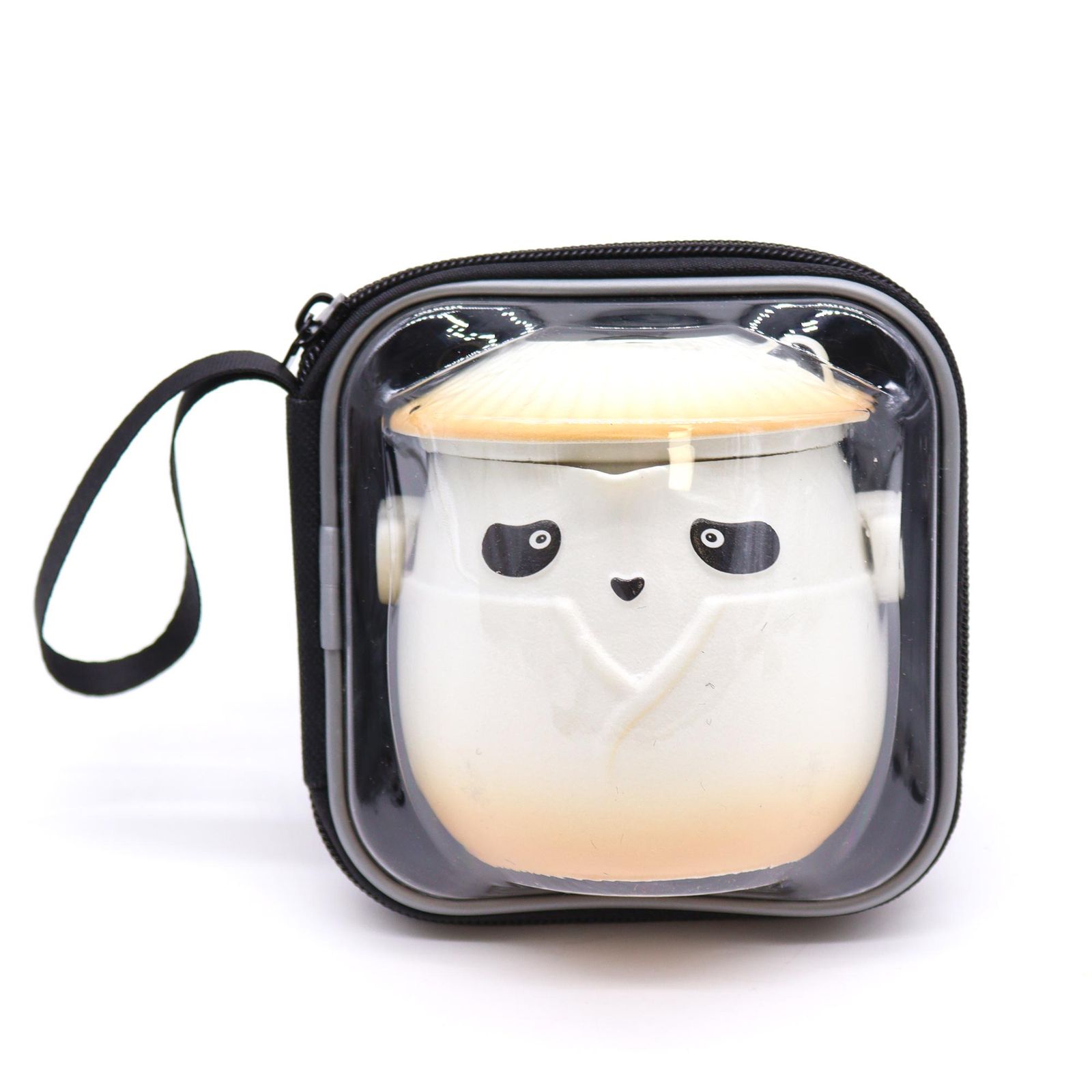 Juego de Té Panda y 3 Tazas – Naranja - Imagen 3